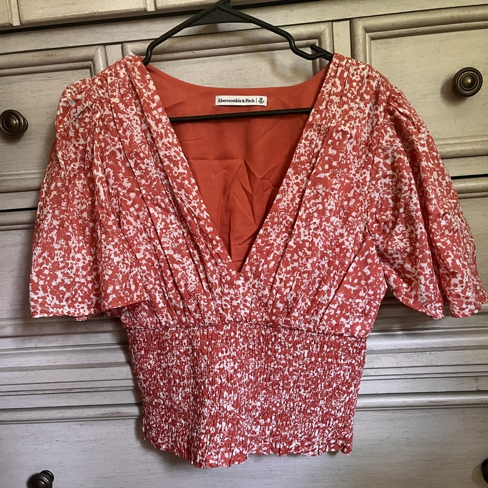 Abercrombie and Fitch scrunch crop